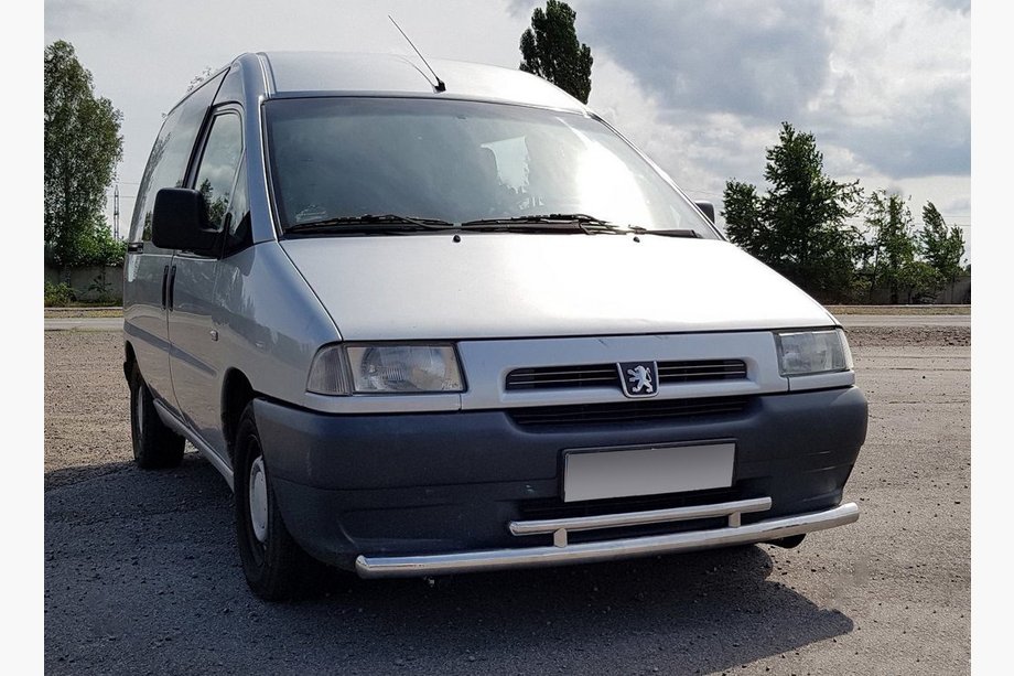 Citroen Jumpy 1996-2007 Frontschutzbügel ST016 (Edelstahl) Image