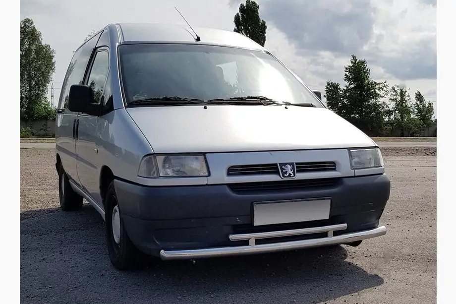 Fiat Scudo 1996-2007 Frontschutzbügel ST016 (Edelstahl) Image