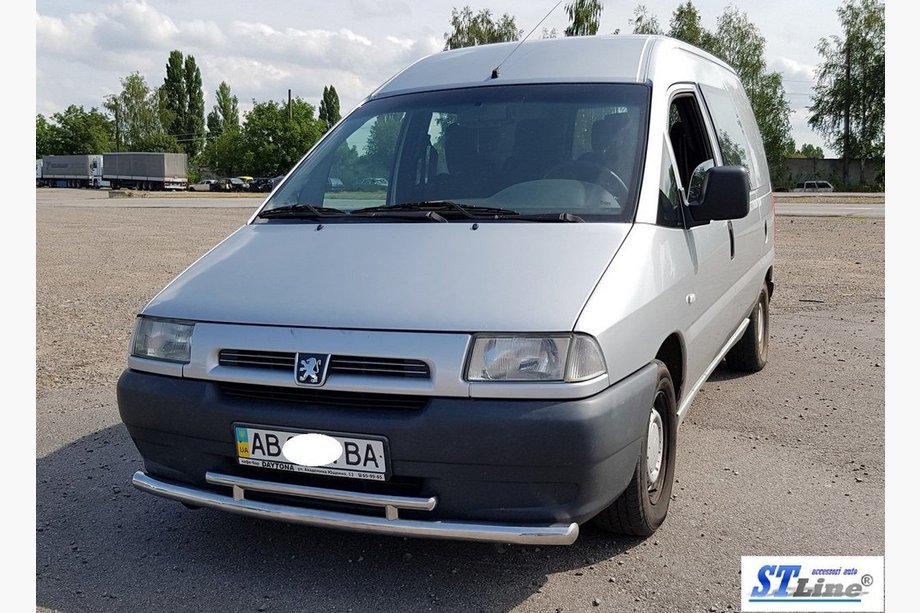 Peugeot Expert 1995-2007 Frontschutzbügel ST016 (Edelstahl) 51/42 mm Foto 2
