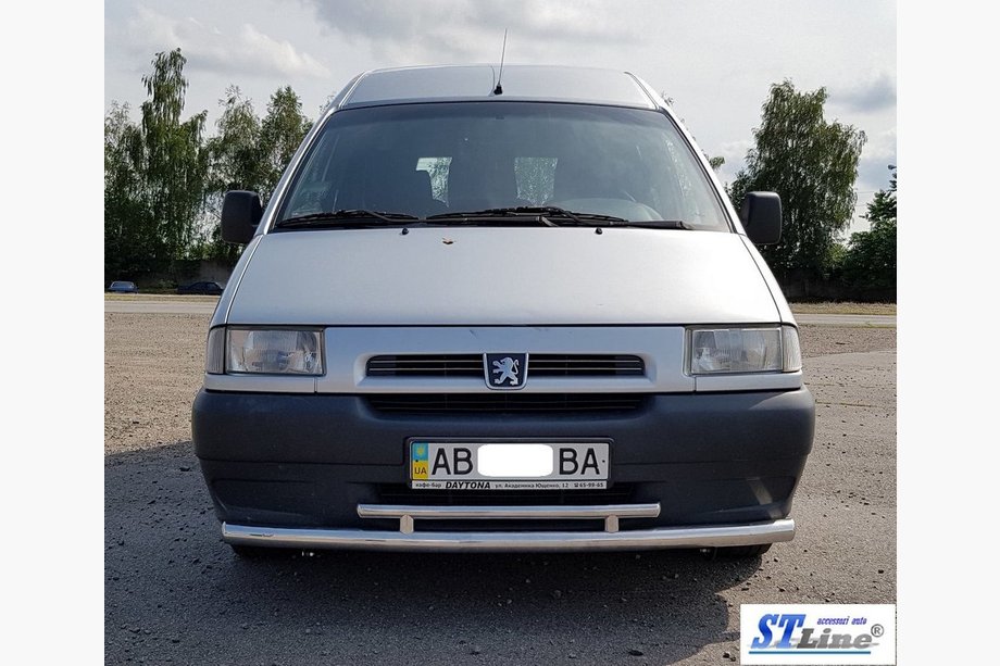 Peugeot Expert 1995-2007 Frontschutzbügel ST016 (Edelstahl) 51/42 mm Foto 4