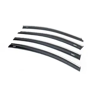 Windabweiser mit Chromleiste SD (4 Stk, Niken) Chevrolet Cruze 2009–2015 Foto 1