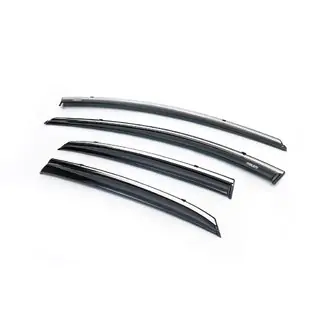 Windabweiser mit Chromleiste HB (4 Stk, Niken) Hyundai I-30 2012-2017 Foto 1