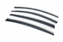 Opel Insignia 2017-2022 Windabweiser mit Chromleisten SD (4 Stk., Niken) Foto 1