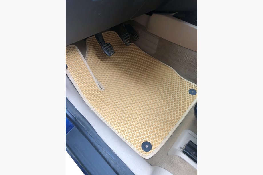 Seat Alhambra 1996-2010 EVA Fußmatten (2 Reihen, beige) Image