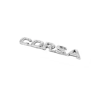 Schriftzug Corsa 12,5cm x 2,0cm Foto 2