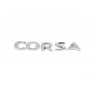 Schriftzug Corsa 12.5cm x 1.6cm Foto 1