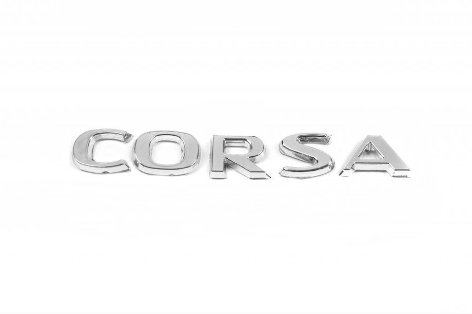 Opel Corsa C 2000-2006 Schriftzug Corsa 12.5cm x 1.6cm Image