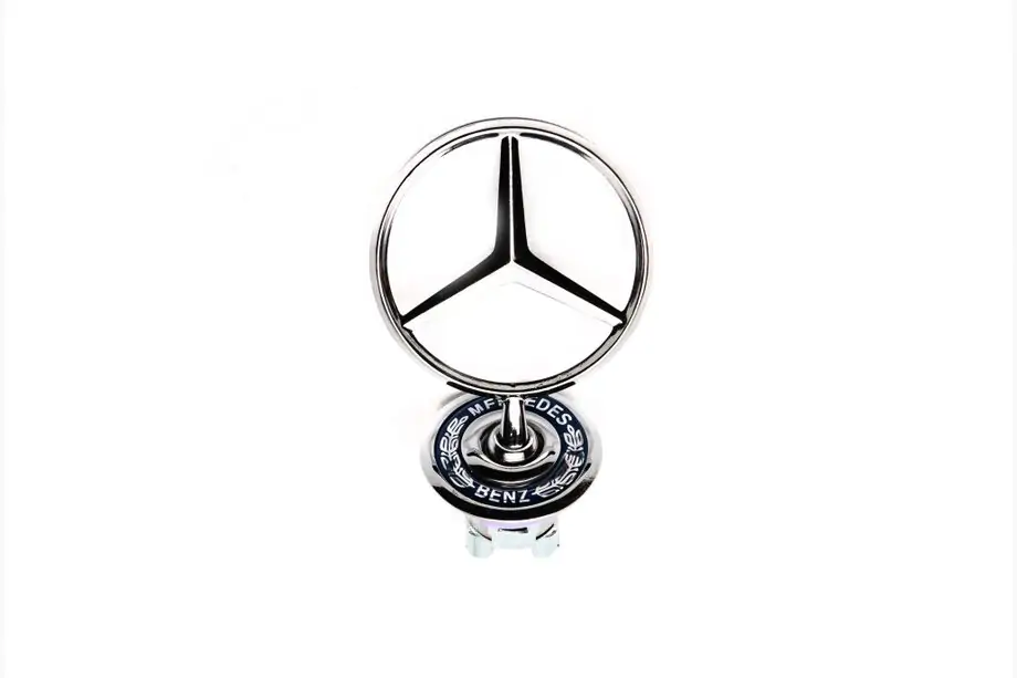 Mercedes S-class W140 1991-1998 Emblem Zielscheibe (mit Schriftzug) Image