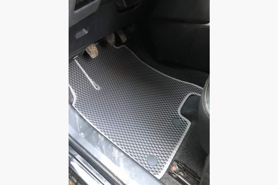 Nissan Qashqai 2010-2014 Fußmatten für +2 (3 Reihen, EVA, Schwarz) Image