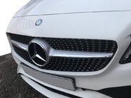Mercedes C-class W205 2014-2021 Frontgrill Diamond Silber (für Avantgarde/AMG-Line/C43 AMG) 2018+, mit Kamera Foto 7