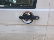 Volkswagen T6 2015-2024 Chrom Türgriffmulden Abdeckungen (Edelstahl) 3 Stück. OmsaLine - Italienischer Edelstahl Foto 4