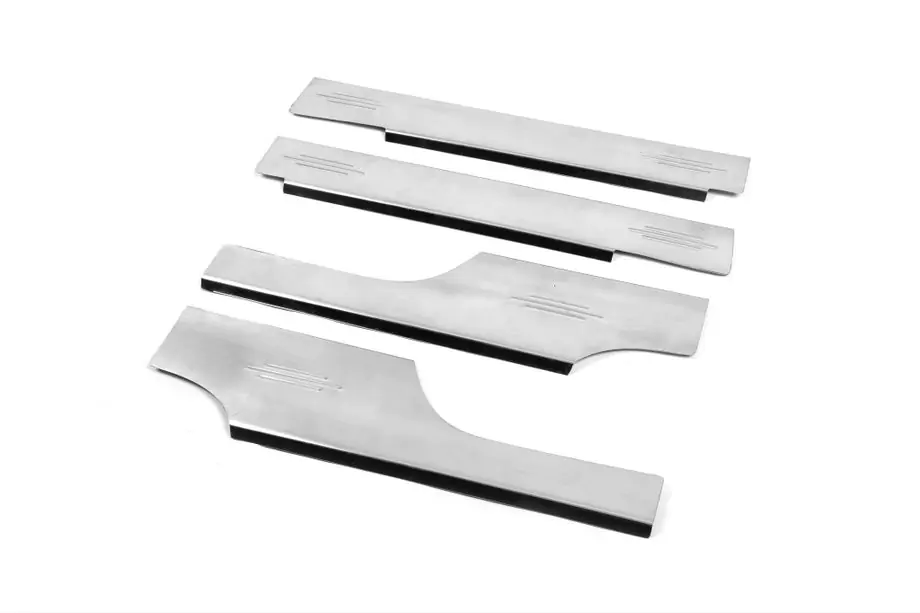 Citroen Nemo 2007-2017 Einstiegsleisten Edelstahl Carmos (4 Stk.) Image