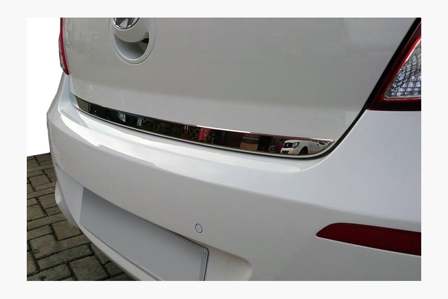 Hyundai I-20 2012-2014 Kofferraumleiste Edelstahl Image