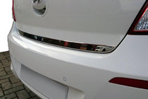 Hyundai I-20 2012-2014 Kofferraumleiste Edelstahl Foto 1