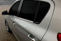 Hyundai I-20 2008-2012 Fensterzierleisten unten Edelstahl (6 Stk.) Foto 1