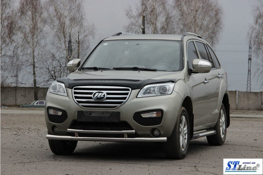 Lifan X60 2011- Frontschutzbügel ST014 (Edelstahl) 60/42 mm Foto 2