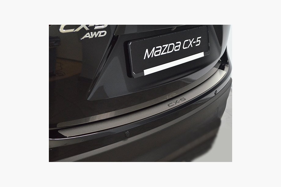 Mazda CX-5 2012-2017 Heckstoßstangenabdeckung Natanika (Edelstahl) Image