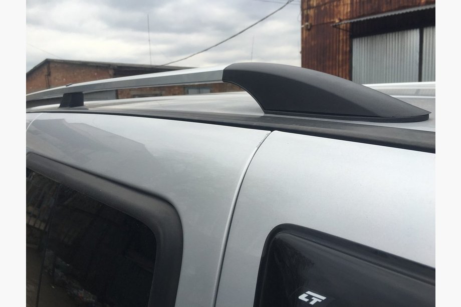 Fiat Doblo I 2001-2005 Dachreling Chrom Metallfüße Foto 2