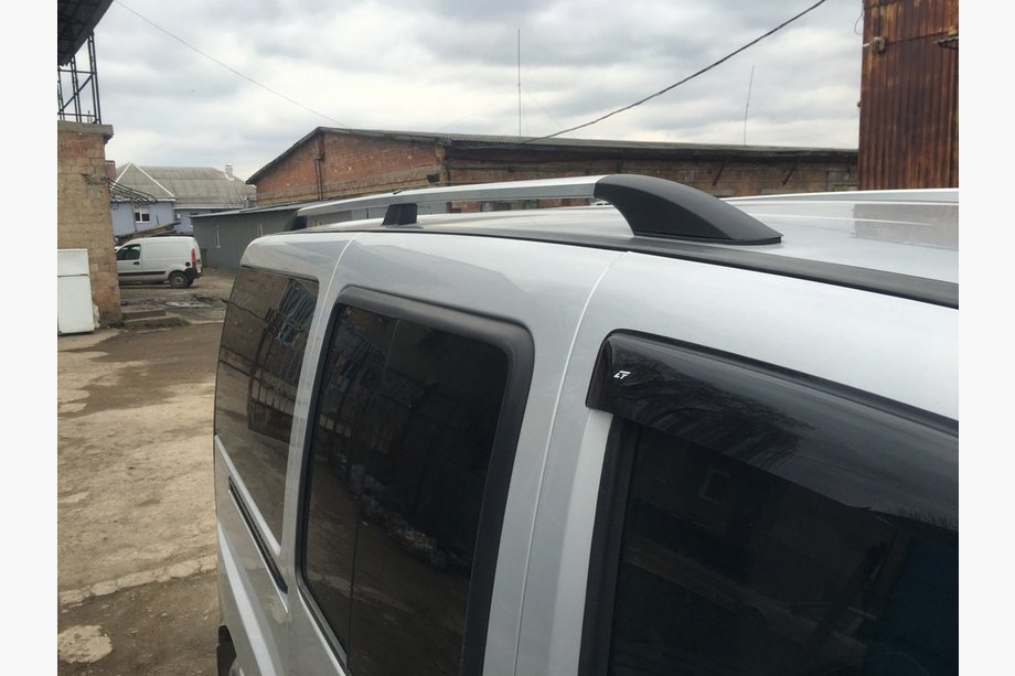 Fiat Doblo I 2001-2005 Dachreling Chrom Metallfüße Foto 3