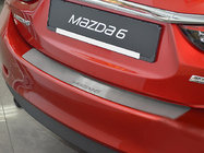 Mazda 6 2012-2024 Heckstoßstangenschutz Nataniko (4D, Edelstahl) Foto 1