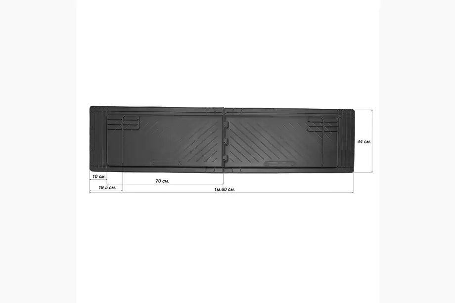 Peugeot Expert 1995-2007 Hintere Gummimatten (2 Stk, Stingray) Image