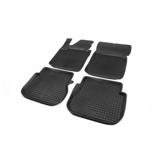 Gummimatten mit Rand (4 Stk, Polytep) Volkswagen Caddy 2004-2010