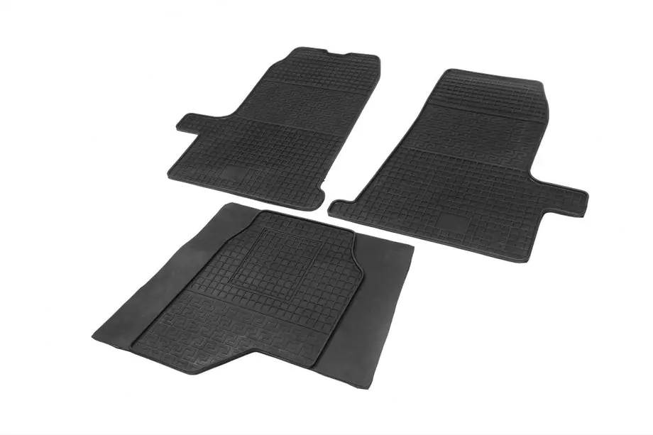 Ford Transit 2000–2014 Gummimatten (3 Stk, Polytep) Image
