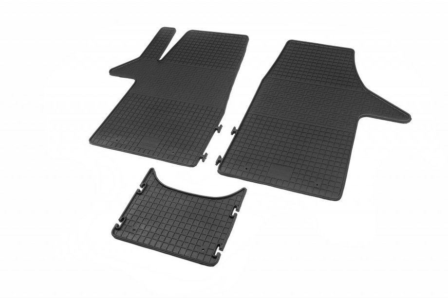 Volkswagen T6 2015-2024 Gummimatten (3 Stk, Polytep) Image