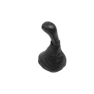 Universal Schaltsack mit Schalthebel (schwarz, Leder) Foto 1