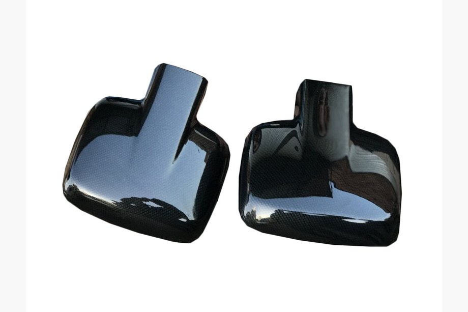 Mercedes Vito W638 1996-2003 Spiegelabdeckungen (2 Stk, Carbon) Foto 1