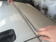 Renault Trafic 2001–2015 Türleisten Set (4 Stück, Chrom Kunststoff) Foto 4