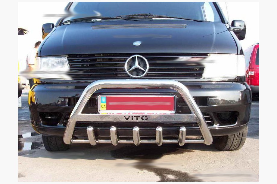 Mercedes Vito W638 1996-2003 Frontbügel WT003/4 (Edelstahl) Foto 9