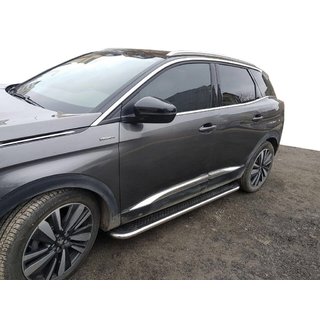 Seitenschweller Maydos V2 (2 Stk, Aluminium & Edelstahl) Peugeot 3008 2016-2023 Foto 1