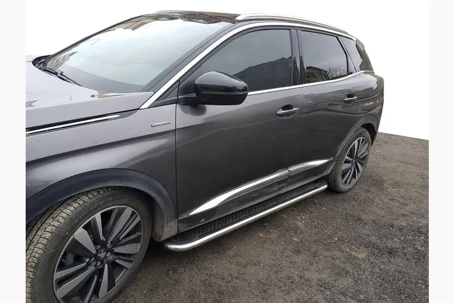 Peugeot 3008 2016-2023 Seitenschweller Maydos V2 (2 Stk, Aluminium & Edelstahl) Image