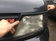Mercedes Vito W638 1996-2003 Scheinwerferblenden (schwarz) Schwarz Glanz Foto 3