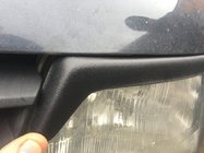 Mercedes Vito W638 1996-2003 Scheinwerferblenden (schwarz) Schwarz Glanz Foto 2