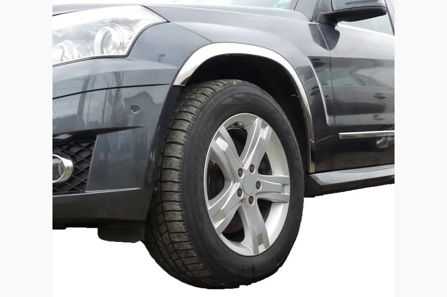 Mercedes GLK class X204 2008-2015 Radlaufleisten Edelstahl (4 Stk) Image