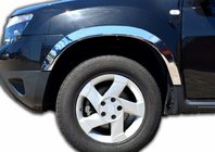 Renault Duster 2008–2017 Radlaufblenden (4 Stk, Edelstahl) Foto 1