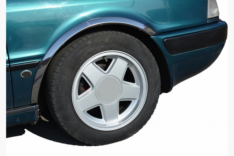 Audi 80/90 1987-1996 Radlaufblenden (1987-1991, 4 Stk., Edelstahl) Image