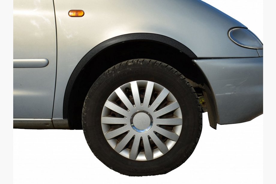 Jaguar X-Type 2001-2009 Radlaufblenden (4 Stk, schwarz) Image