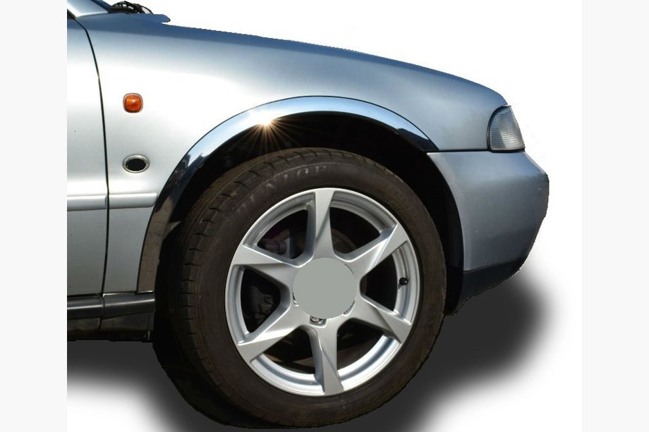 Audi A4 B5 1994–2001 Radlaufleisten Edelstahl (4 Stk) Image