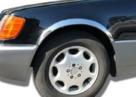 Mercedes S-class W140 1991-1998 Radlaufverkleidungen (Short/Long, 4 Stk, Edelstahl) Foto 1