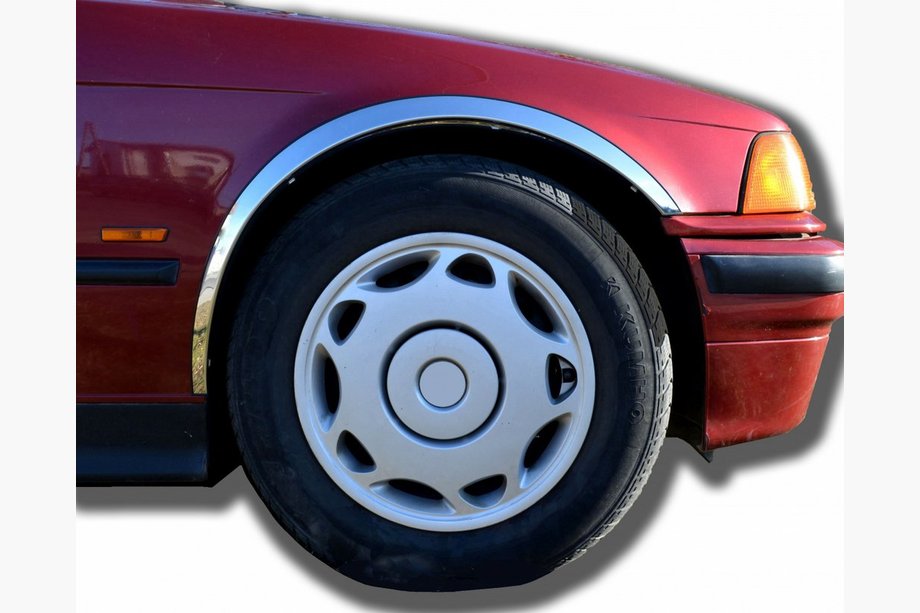 BMW 3 Series E36 1990-2000 Radlaufleisten Edelstahl (4 Stk) Image