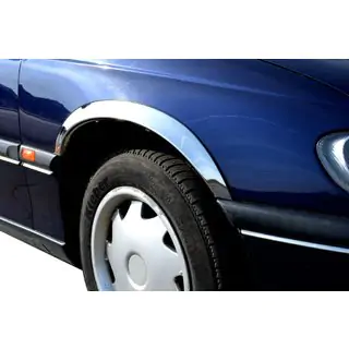 Radlaufverkleidungen (4 Stk, Edelstahl) Opel Omega B 1994-2003 Foto 1