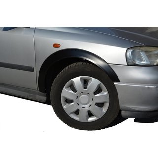 Radlaufverbreiterungen (SD/HB) (4 Stk, schwarz) Opel Astra G classic 1998-2012 Foto 2