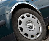 Volkswagen Passat B5 1997-2005 Radlaufverkleidungen (4 Stk, Edelstahl) Kombi, 2000-2005 Foto 1