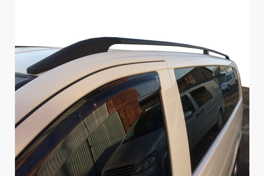 Mercedes Vito/V-class W447 2014- Schwarze Dachreling DDU (Kunststofffuesse) Image
