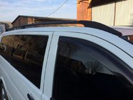 Mercedes Viano 2004-2014 Dachreling schwarz ELITE (Kunststofffuss) Foto 11
