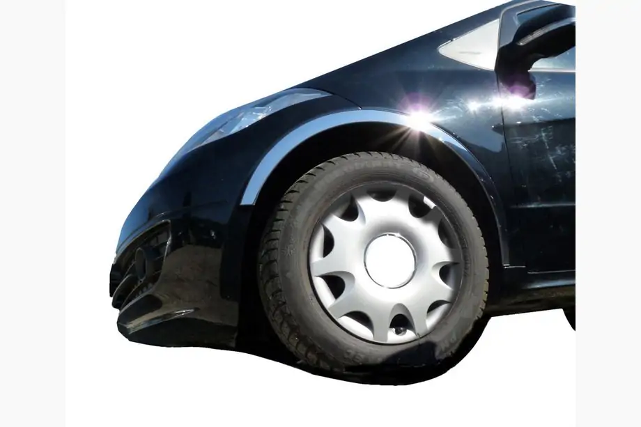 Mercedes A-class W169 2004-2012 Radlaufleisten Edelstahl (4 Stk) Image