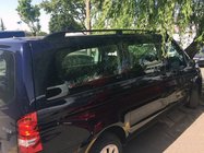 Mercedes Viano 2004-2014 Schwarze Dachreling Skyport (Vollmetall) Foto 1